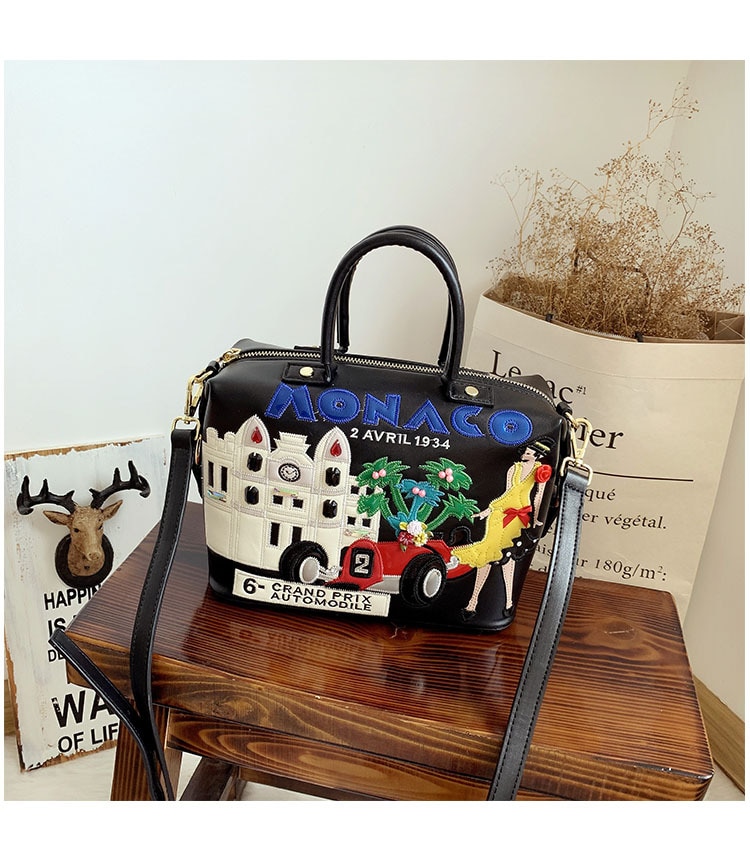 תיק צד לנשים בעיצוב חדשני וקומפקטי דגם מונקו