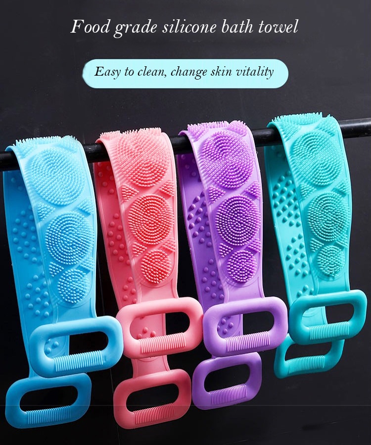 מברשת סיליקון איכותית לרחצה לשפשוף וניקיון הגוף!