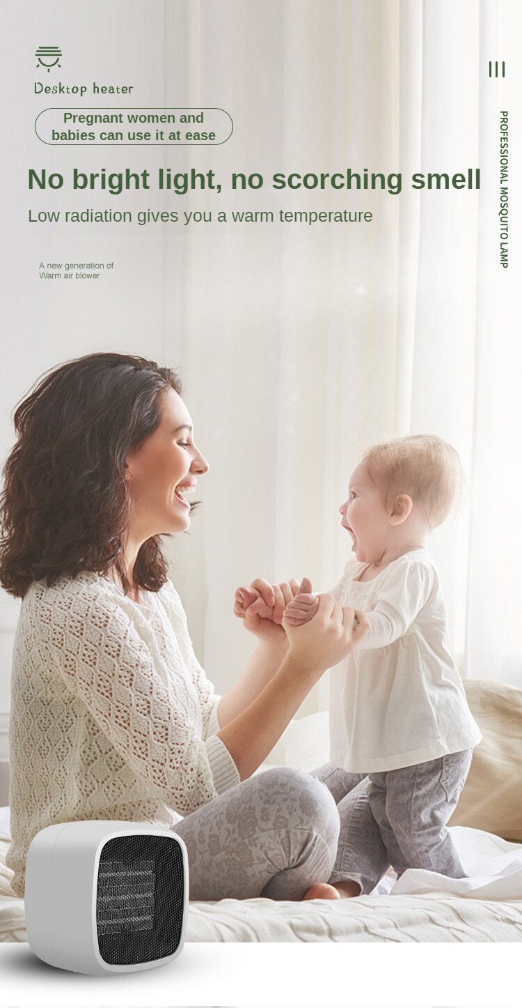 מפזר חום נייד שולחני וחדשני