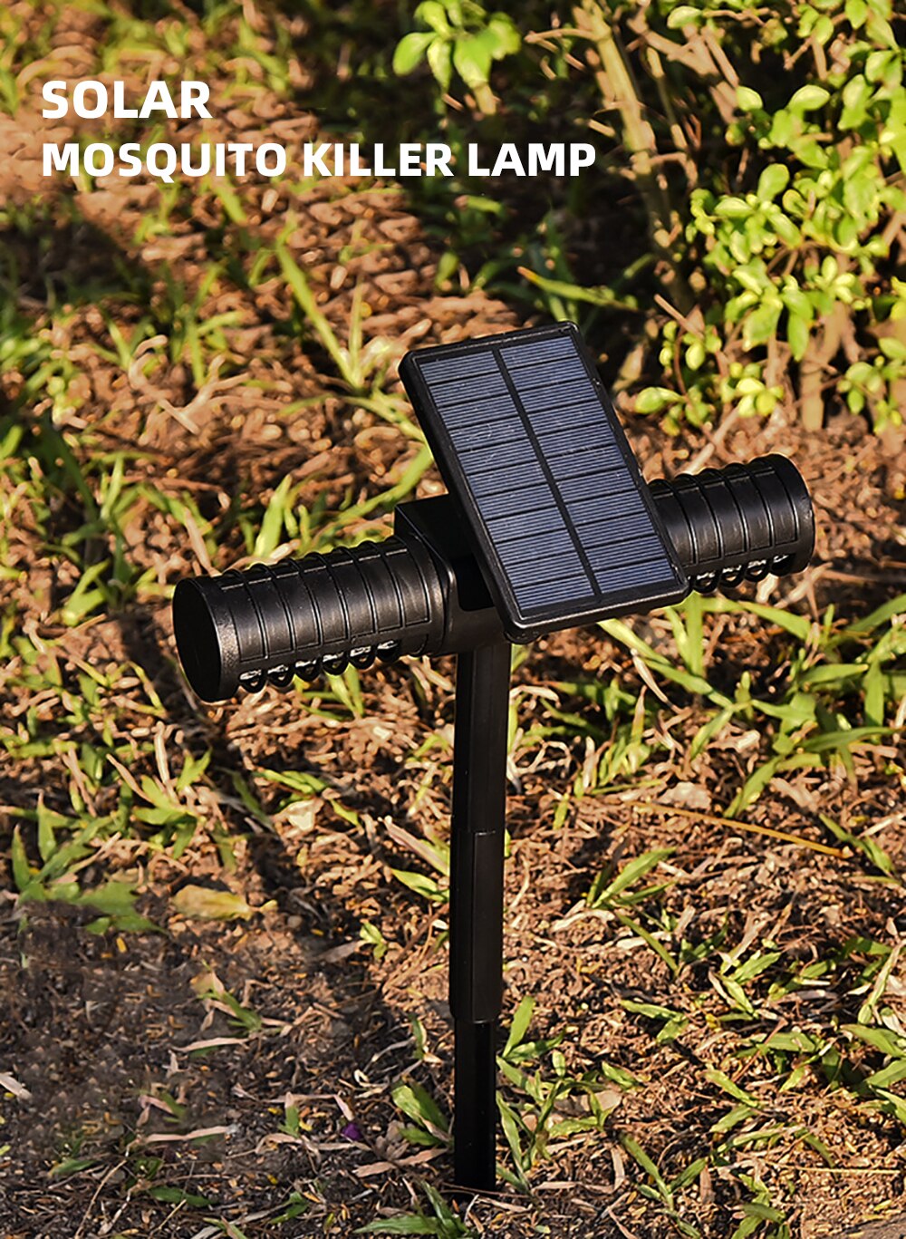 קוטל יתושים סולארי לגינה