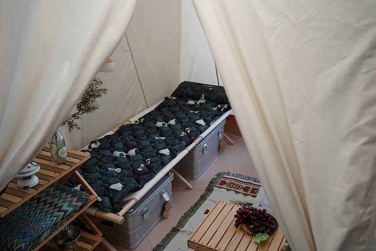 מזרון מתנפח איכותי - מתנפח בקלות ונוח במיוחד!