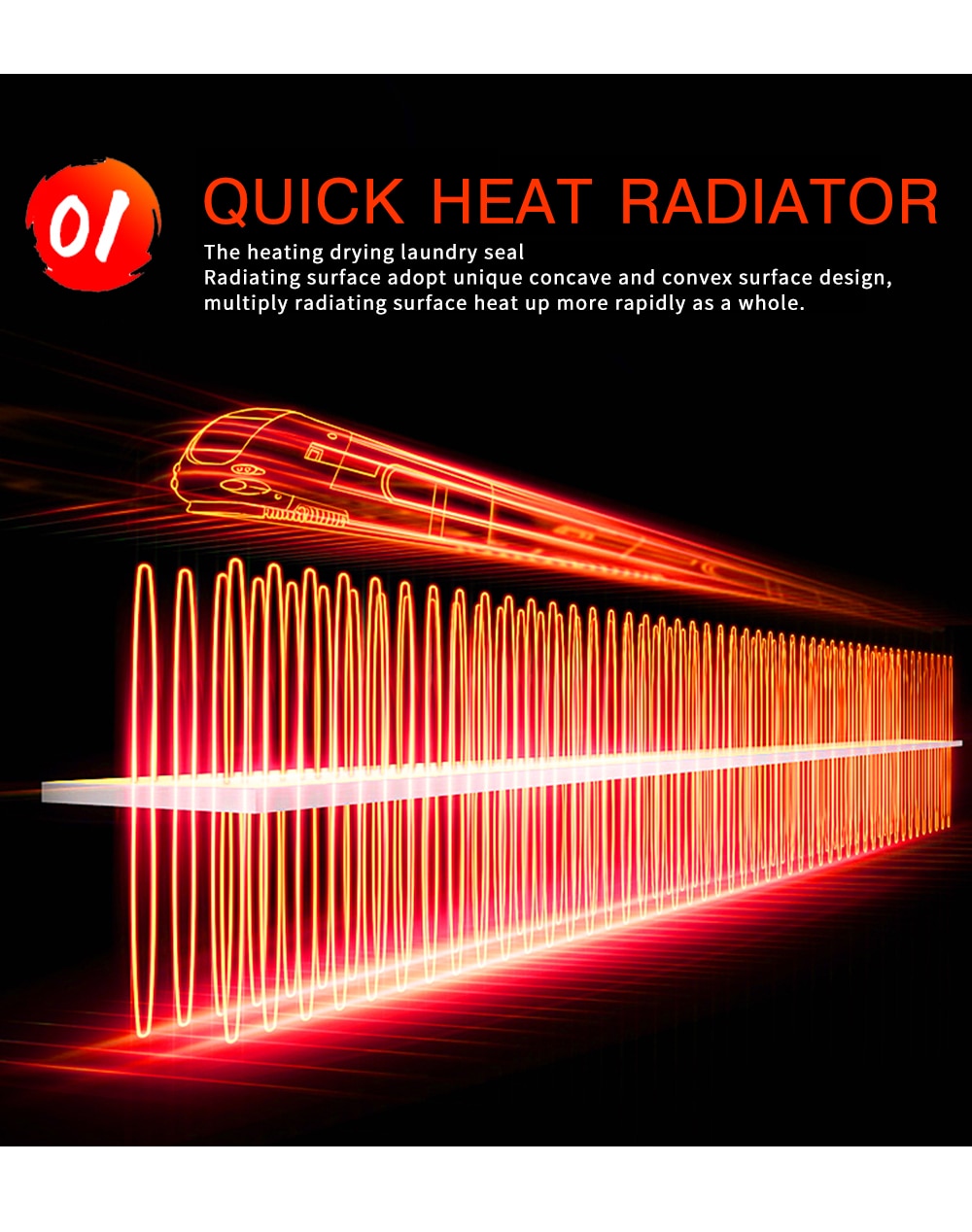 מפזר חום – מפזר חום נייד וקטן מתחבר לשקע חשמלי!