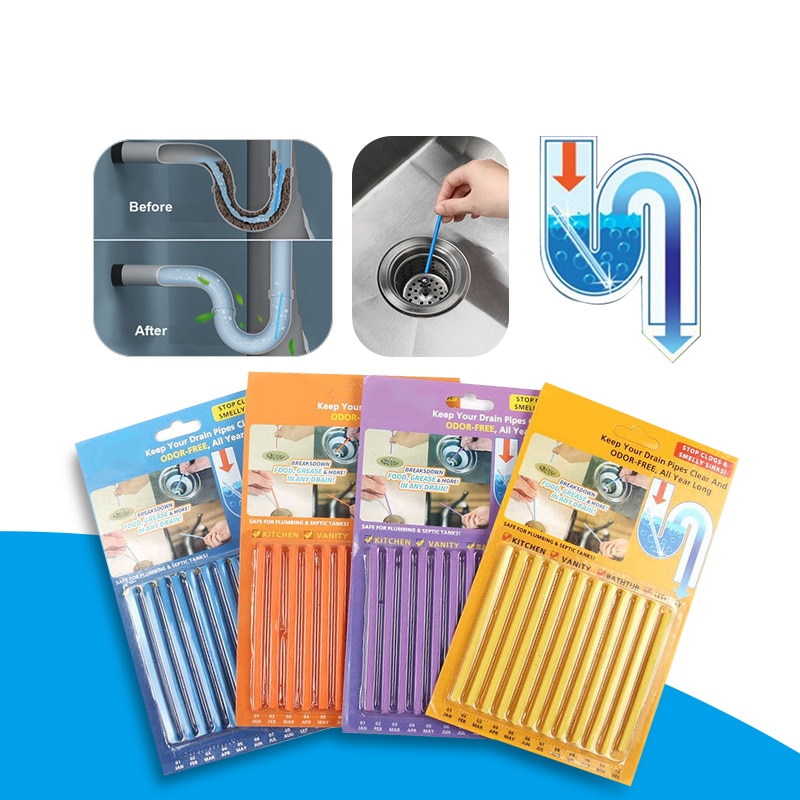 טבליות הפלא לחידוש הצנרת ושחרור סתימות