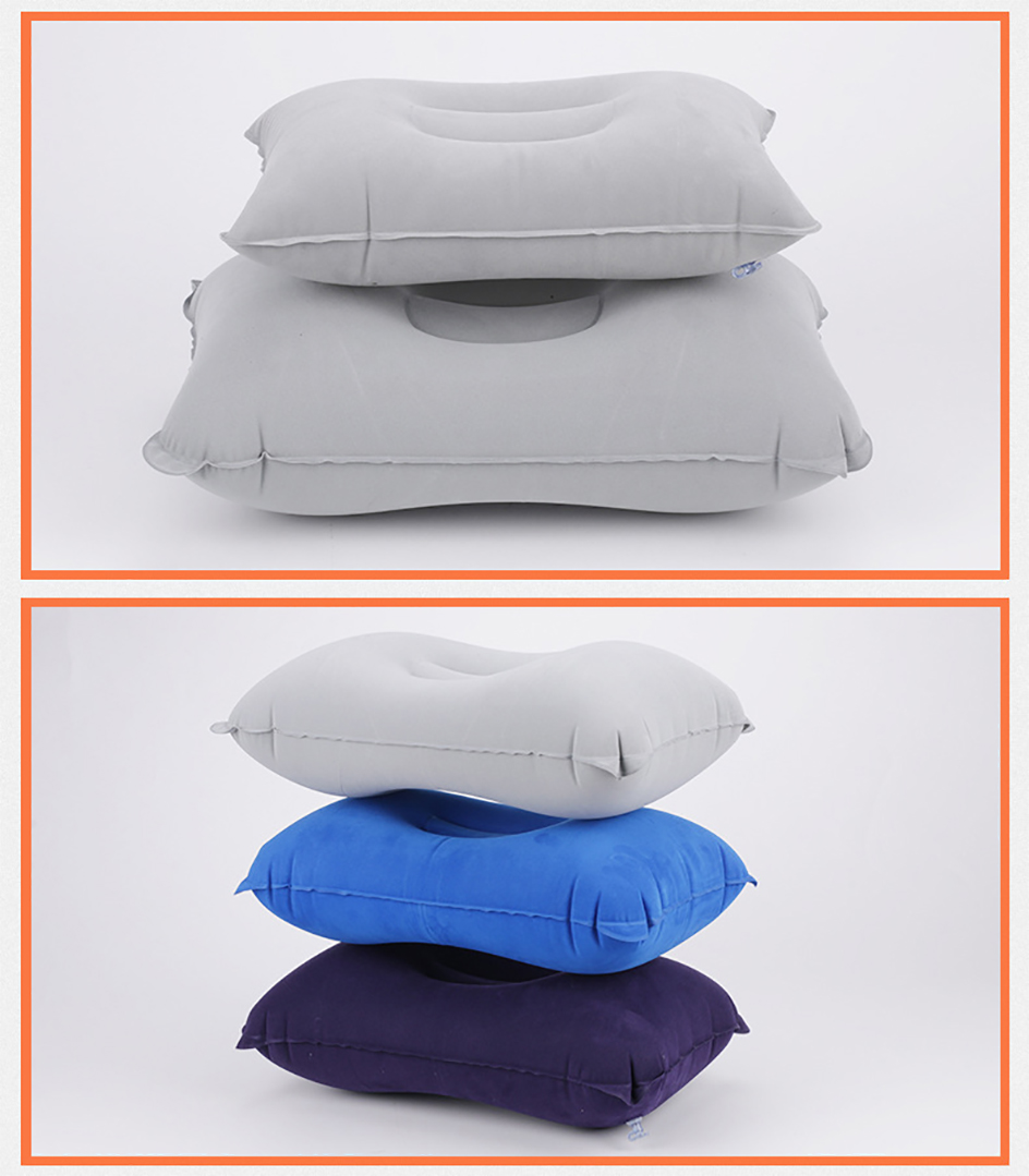 כרית מתנפחת קומפקטית - מעולה לטיסות ונסיעות ארוכות!