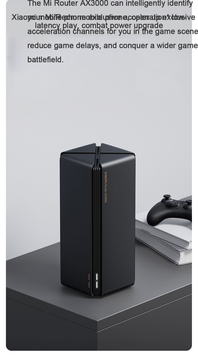 הראוטר העוצמתי והמשודרג מבית שיאומי Xiaomi AX3000 לקצב מהירות אלחוטי מהיר במיוחד!