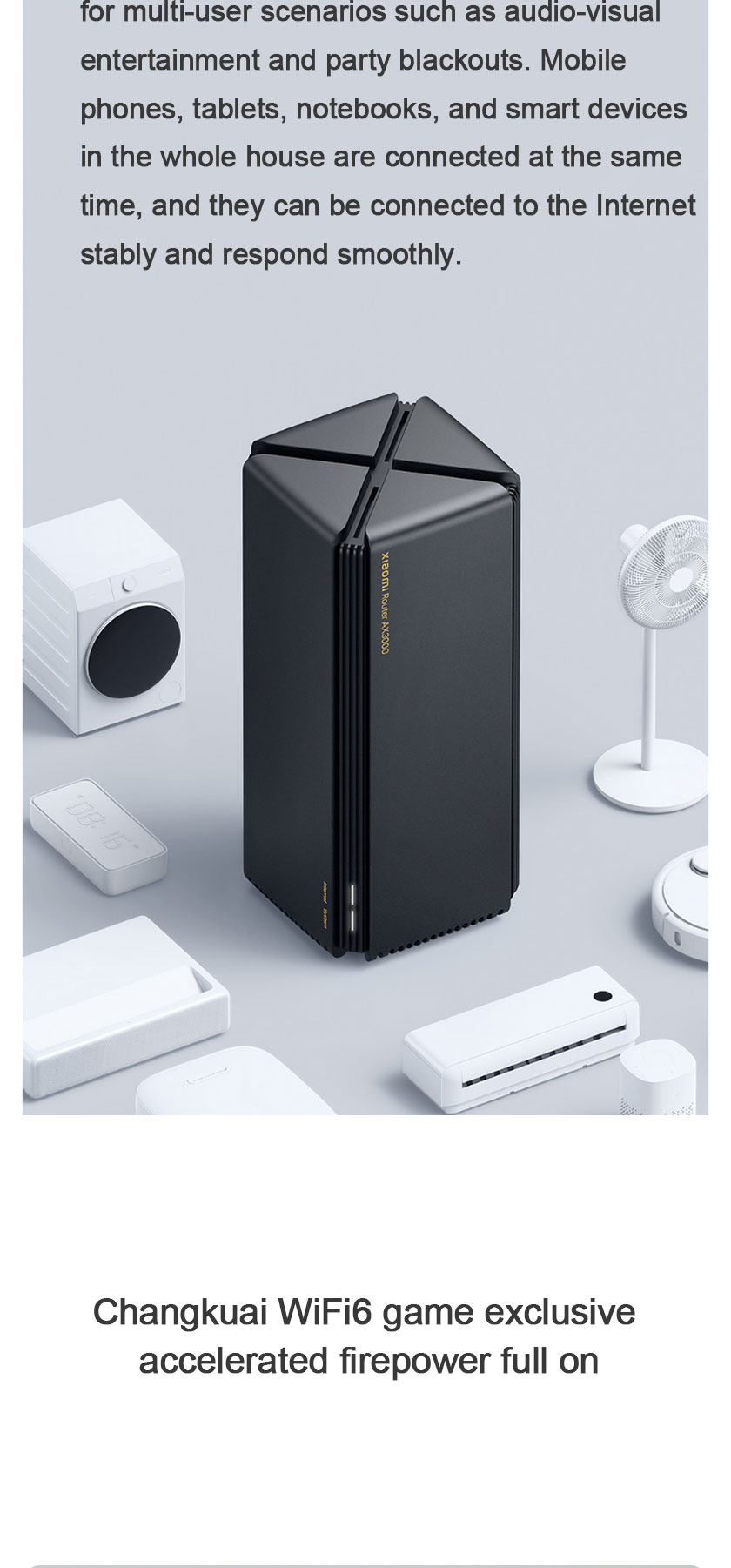 הראוטר העוצמתי והמשודרג מבית שיאומי Xiaomi AX3000 לקצב מהירות אלחוטי מהיר במיוחד!