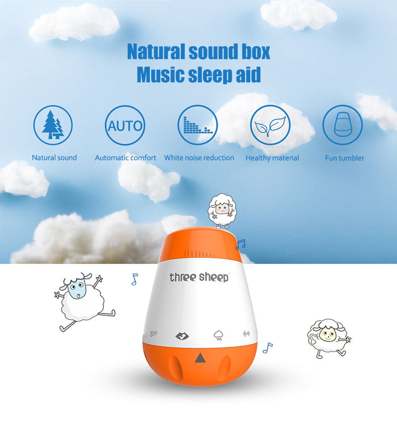 מכשיר רעש לבן וצלילים לתינוקות | מכשיר לסיוע הירדמות – נייד ונטען