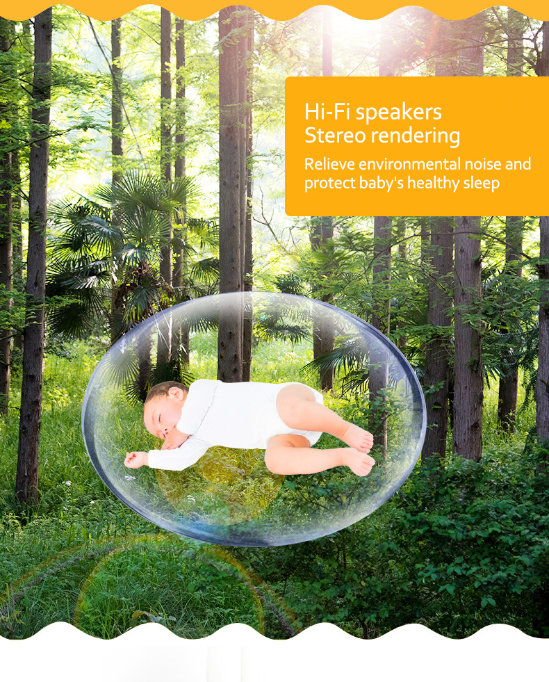 מכשיר רעש לבן וצלילים לתינוקות | מכשיר לסיוע הירדמות – נייד ונטען