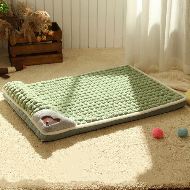 dog bed-navy