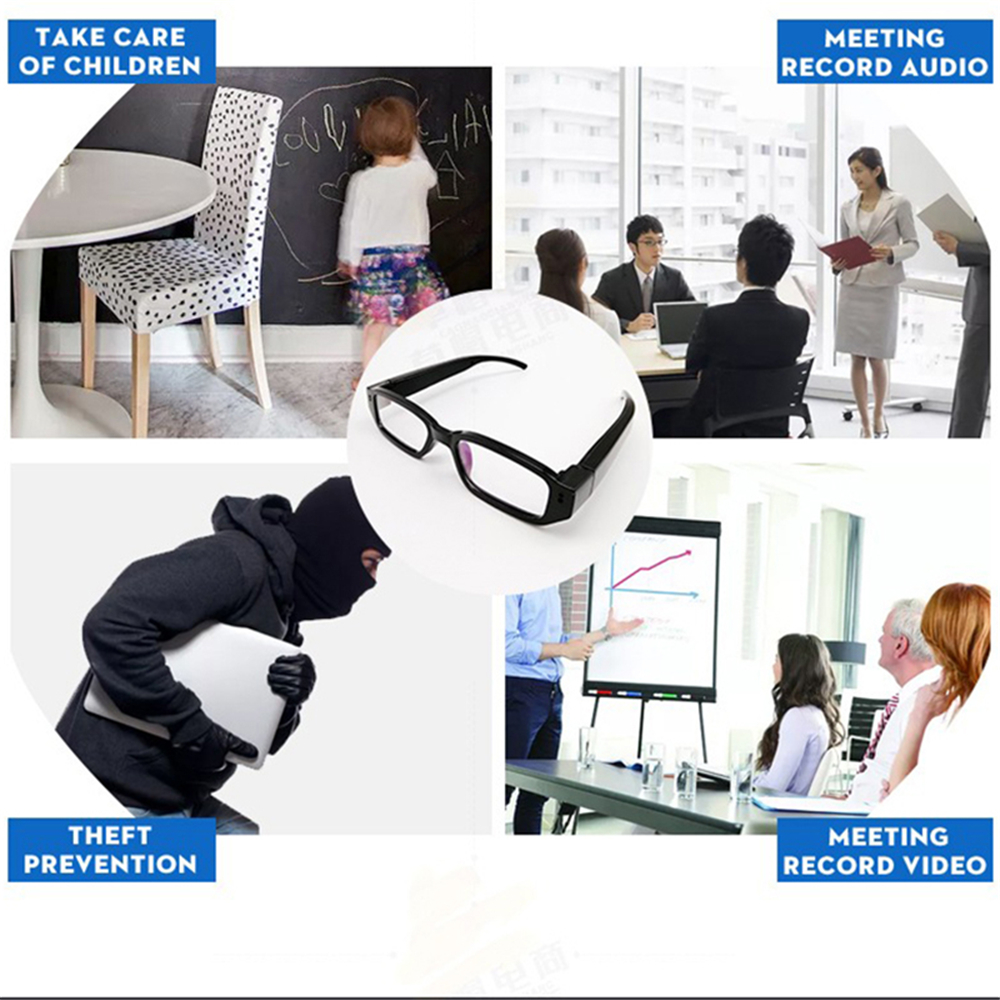 מצלמה נסתרת במשקפי ראייה