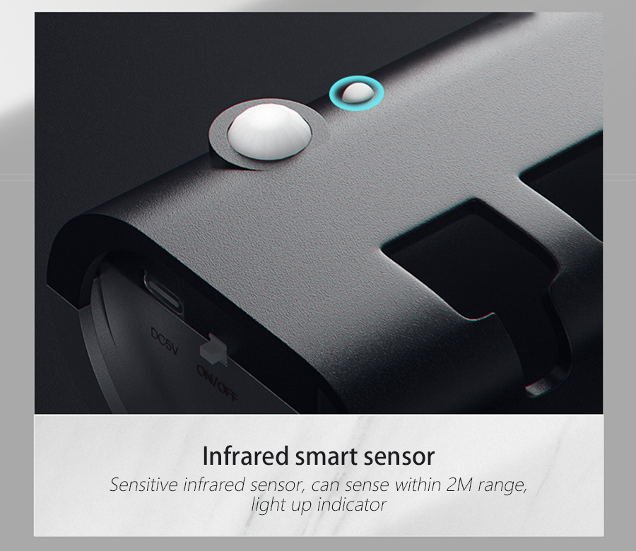 מתקן מברשות שיניים בעל נורת אולטרה סגולה UV מחסלת 99.9% מהחיידקים!