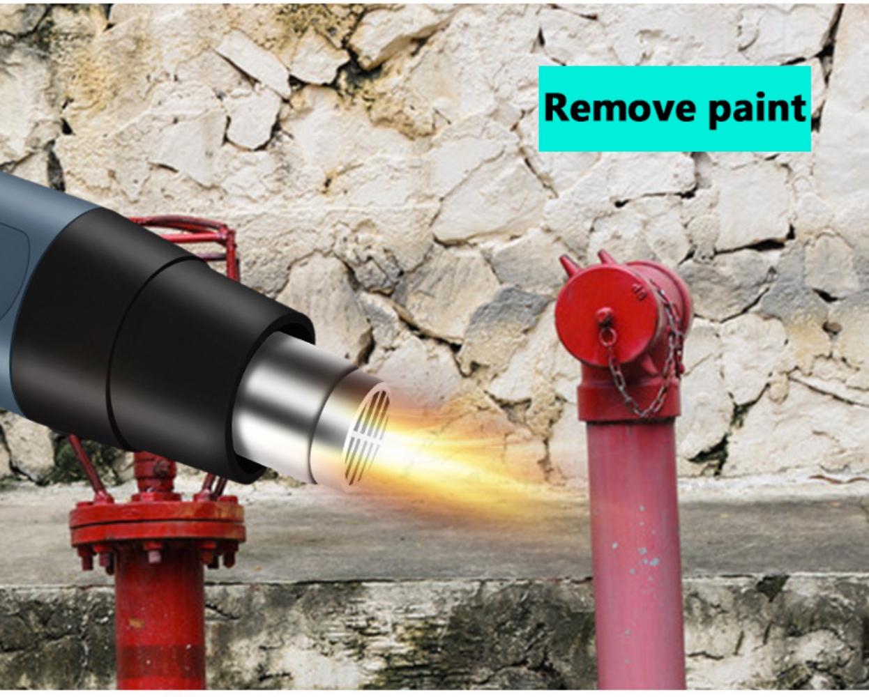 אקדח חום חשמלי 2,000W