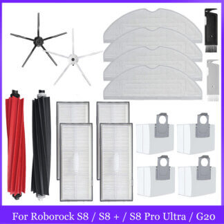 ערכות אחזקה ואביזרים לשואב אבק רובוטי שיאומי רובורוק - Xiaomi Roborock S8 PLUS S8+ S8 Pro Ultra