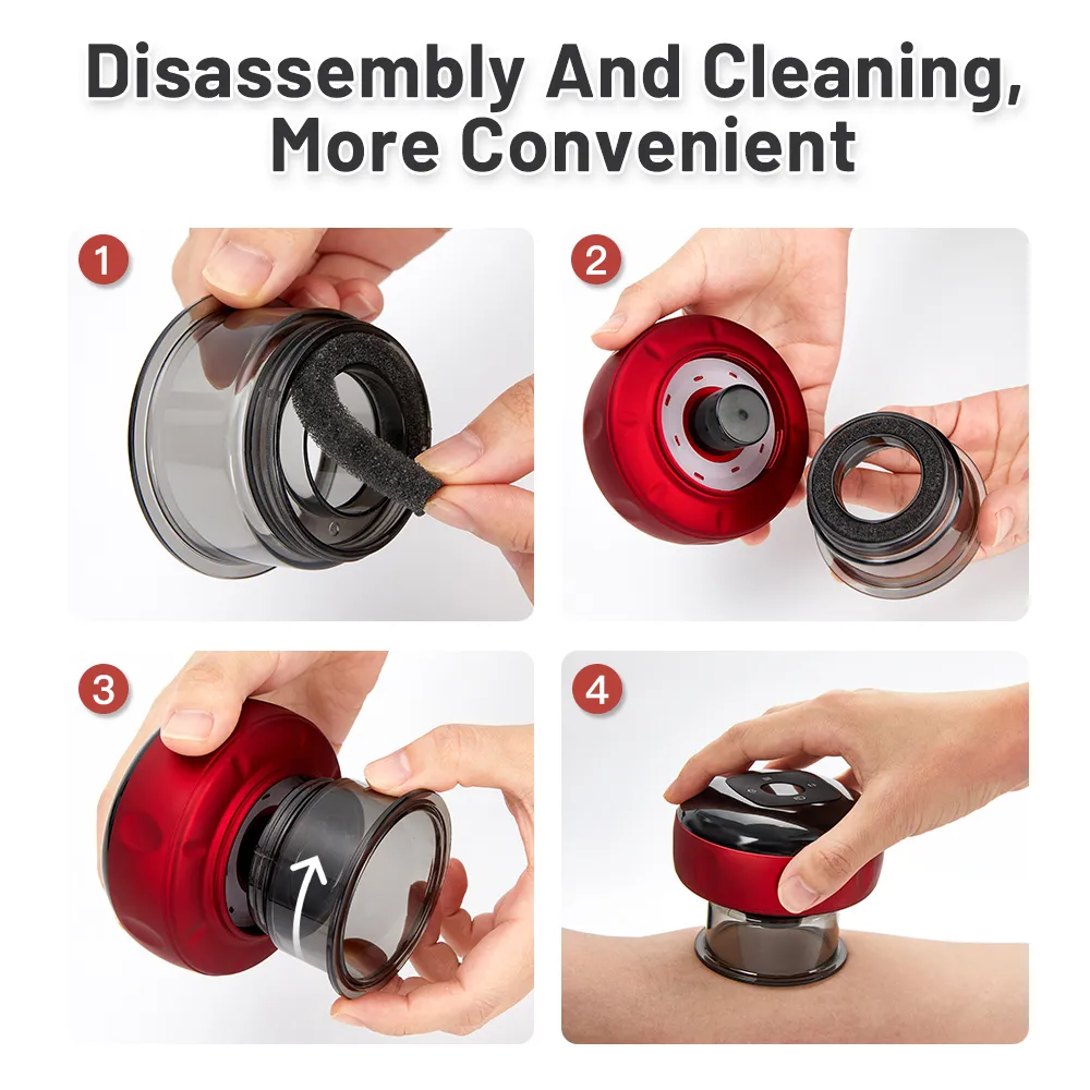 כוסות רוח בוואקום חשמלי נייד