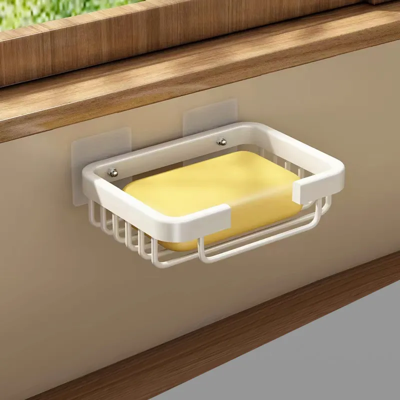 מעמד אלומיניום מעוצב לסבון ללא קידוח