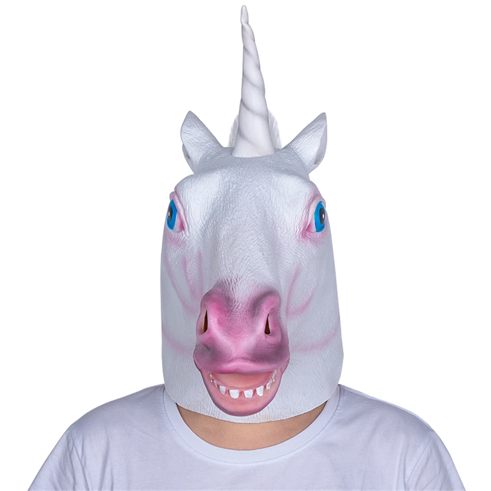 מסכה לפורים מצחיקה של סוס