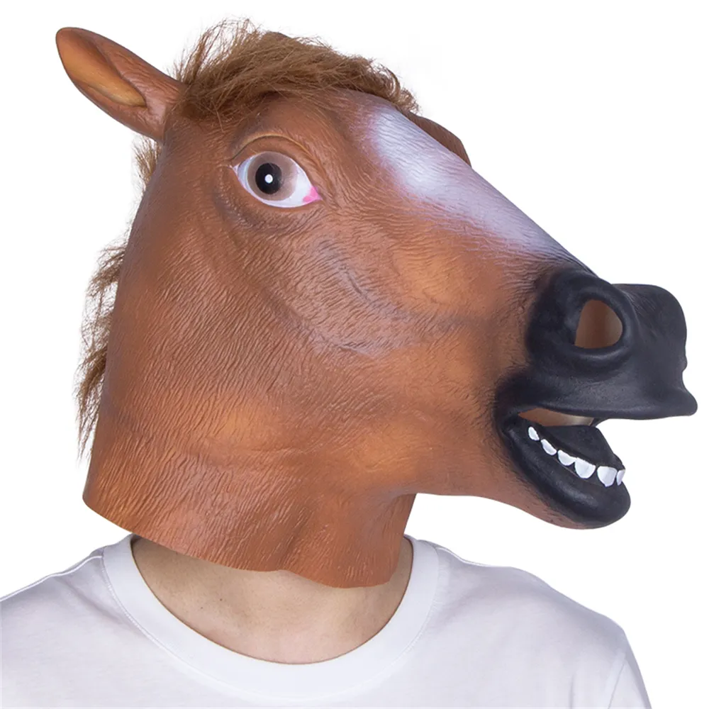מסכה לפורים מצחיקה של סוס