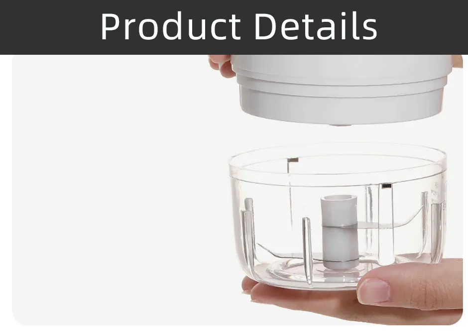 קוצץ מזון חשמלי נייד איכותי ונוח