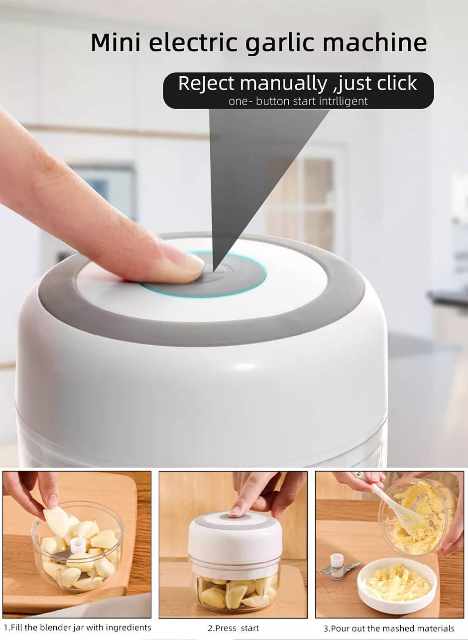 קוצץ מזון חשמלי נייד איכותי ונוח