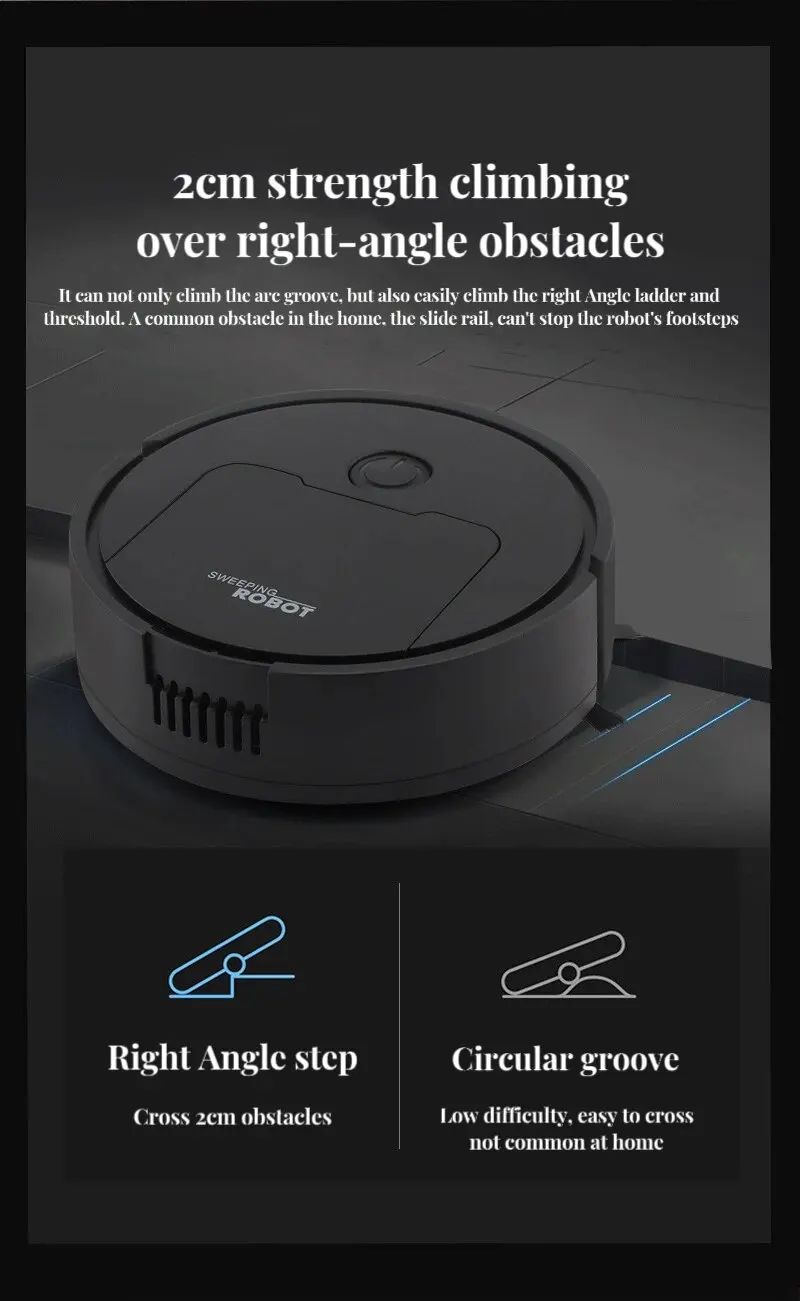 מיני שואב רובוטי חכם נייד