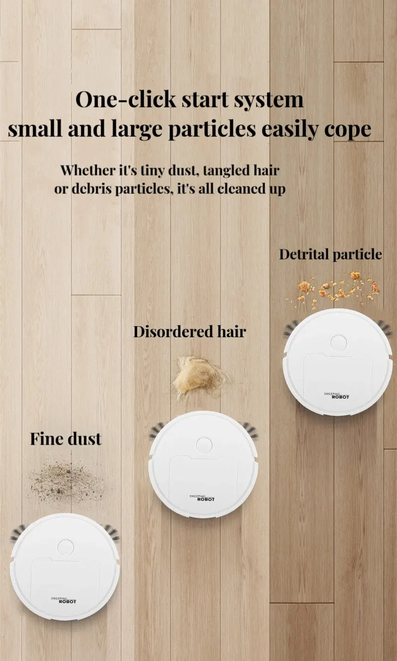 מיני שואב רובוטי חכם נייד