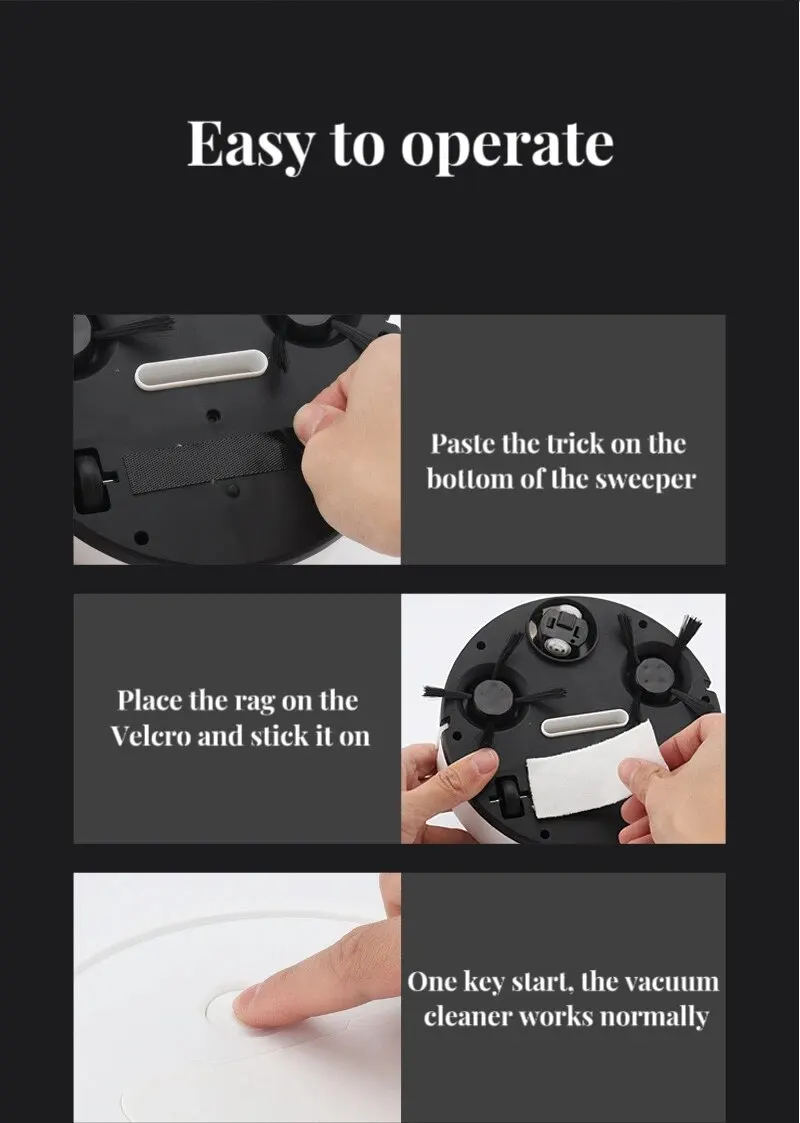 מיני שואב רובוטי חכם נייד