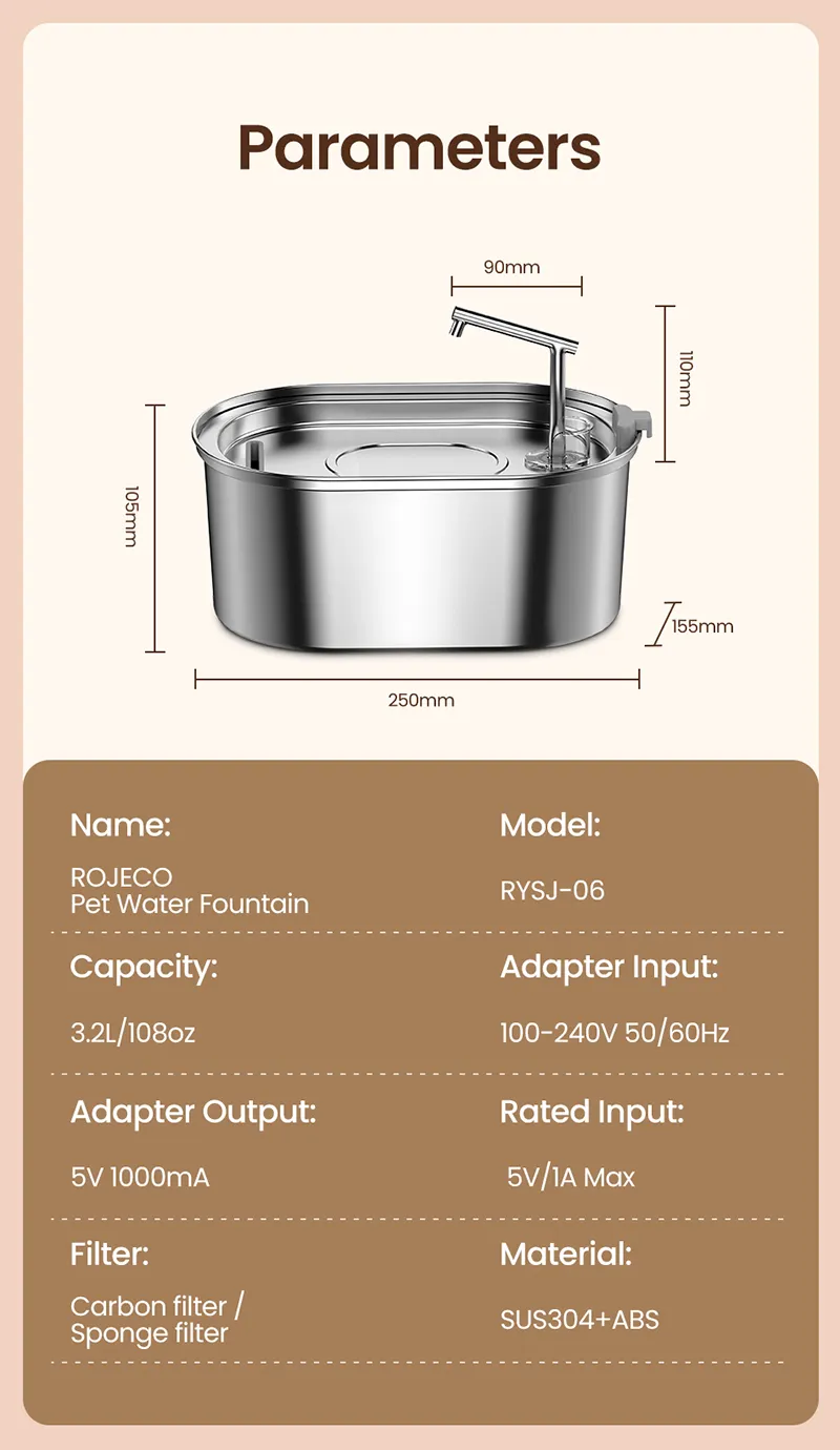 מזרקת מים חכמה לחתולים