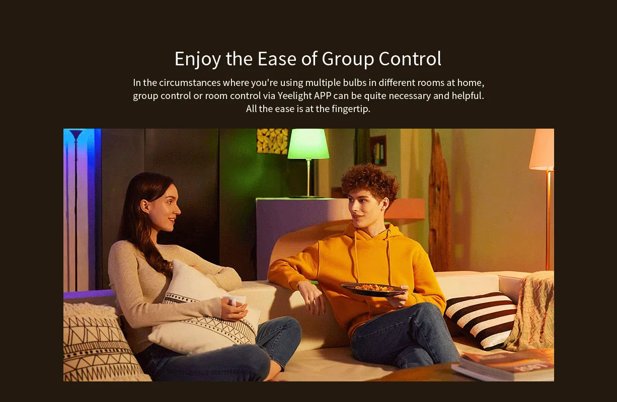 נורה חכמה צבעונית מבית שיאומי בדגם חדש ומשודרג Yeelight YLDP001 1SE E27