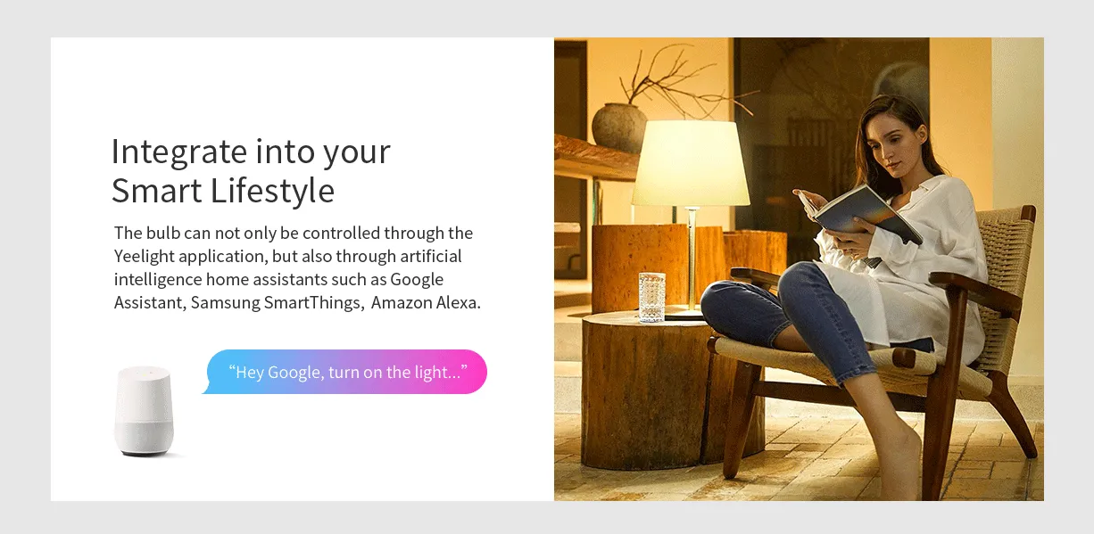 נורה חכמה צבעונית מבית שיאומי בדגם חדש ומשודרג Yeelight YLDP001 1SE E27