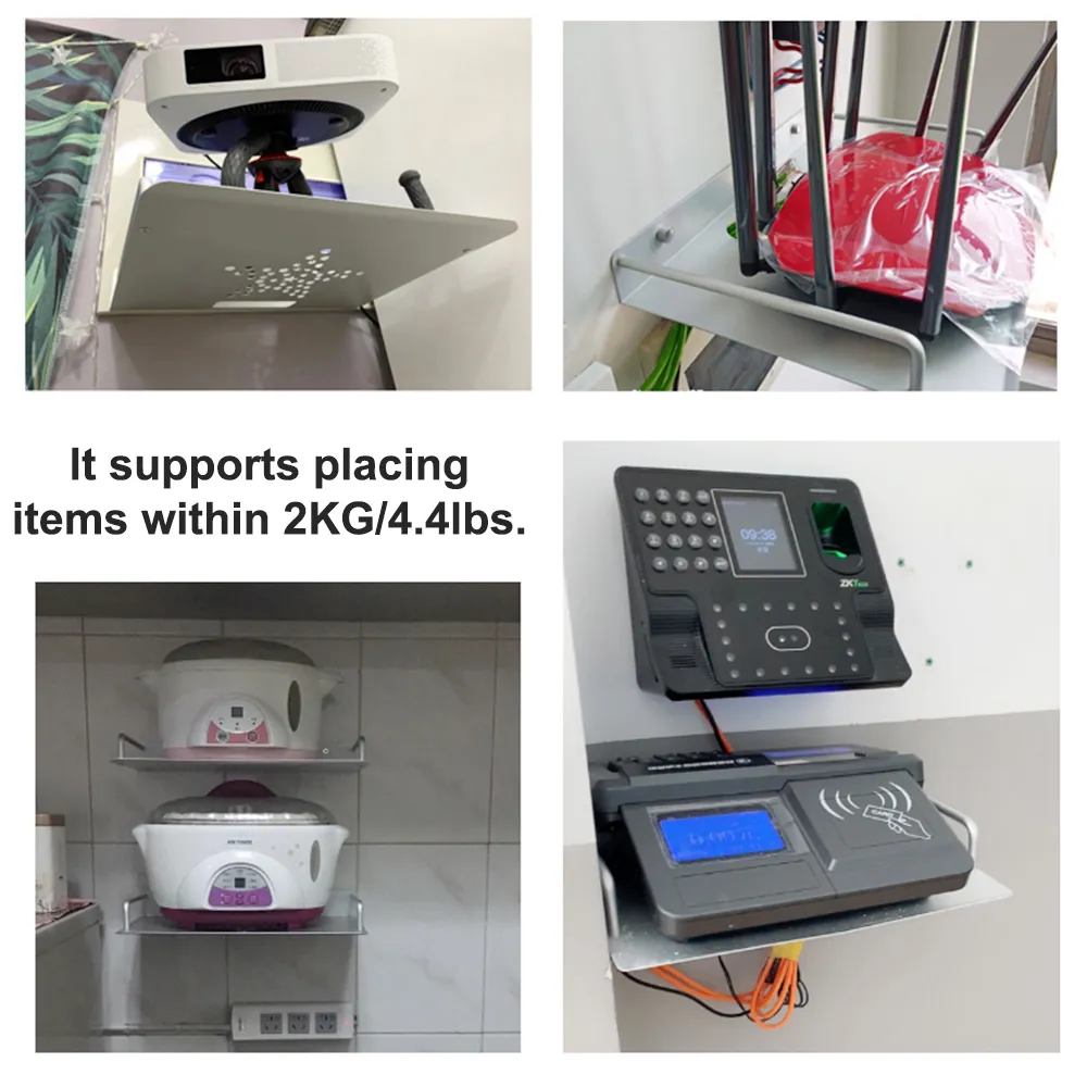 מדף אלומיניום חזק למקרנים