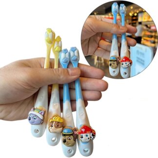 סט של 4 מברשות שיניים של מפרץ ההרפתקאות לילדים