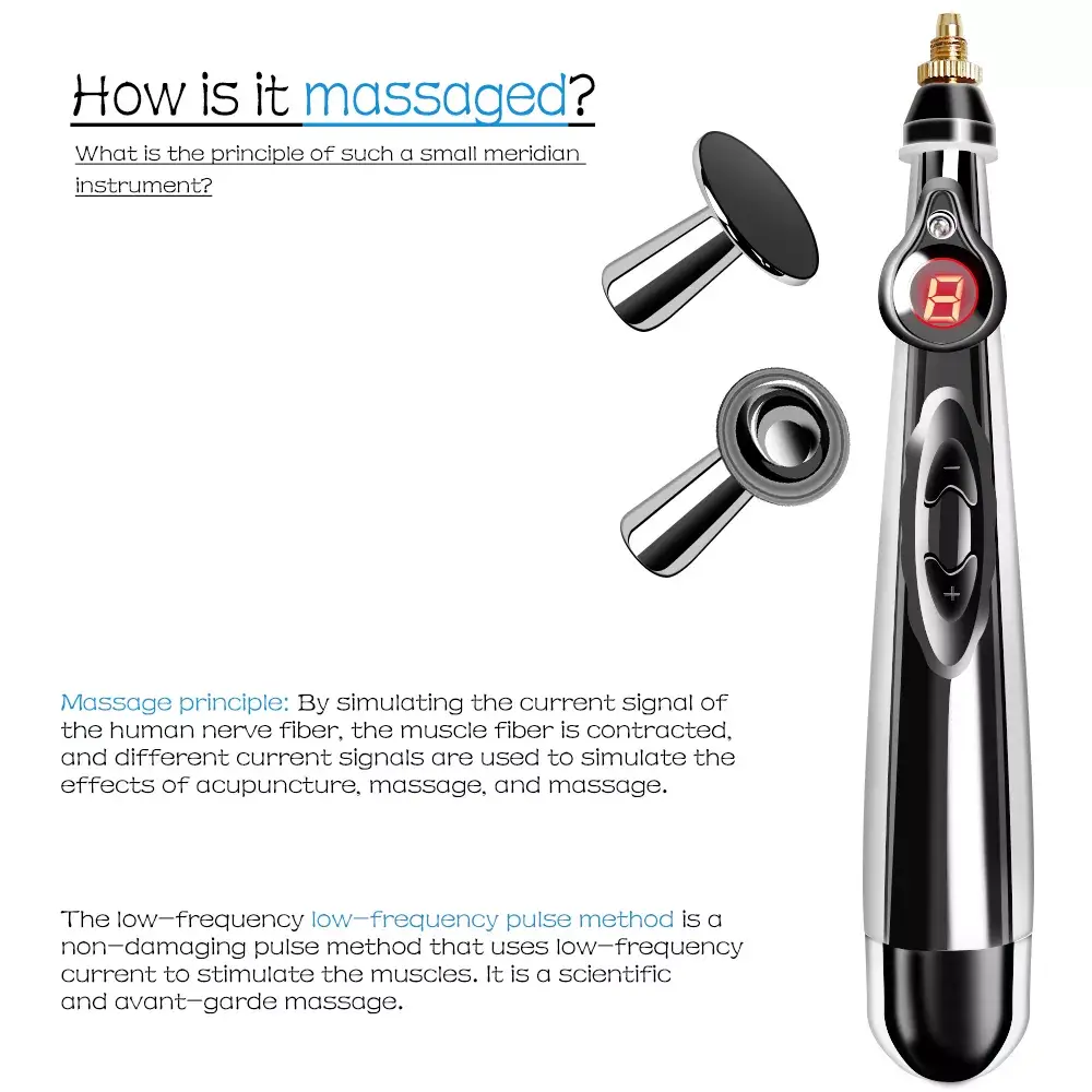 עט דיקור ועיסוי אלקטרוני