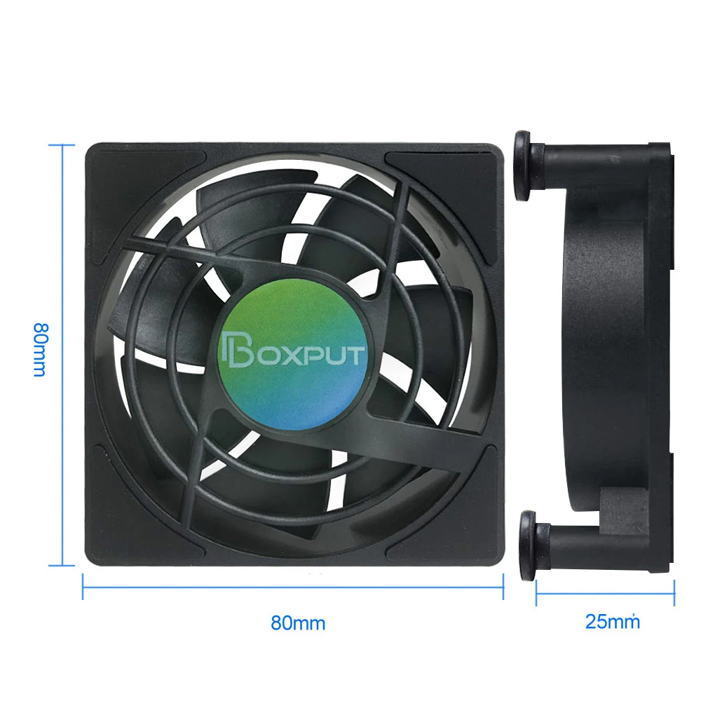 Cooling Fan for Android TV Box Router Computer Cooler Set Top Box Wireless Silent Quiet tvbox Cooler USB Power Radiator Mini Fan