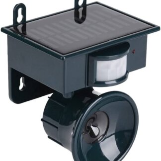 מכשיר סולארי להרחקת ציפורים וחיות