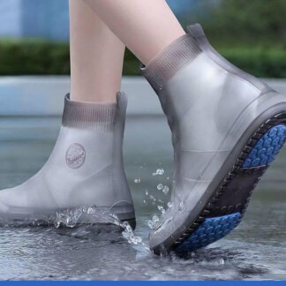 כיסוי שהופך כל נעליים למגפיים חסינות מים ומונעות החלקה