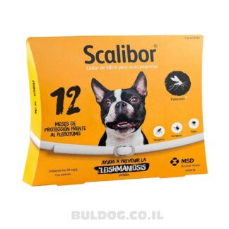 קולר נגד קרציות סקליבור החדש (SCALIBOR) לכלבים בינוניים – 48 ס”מ