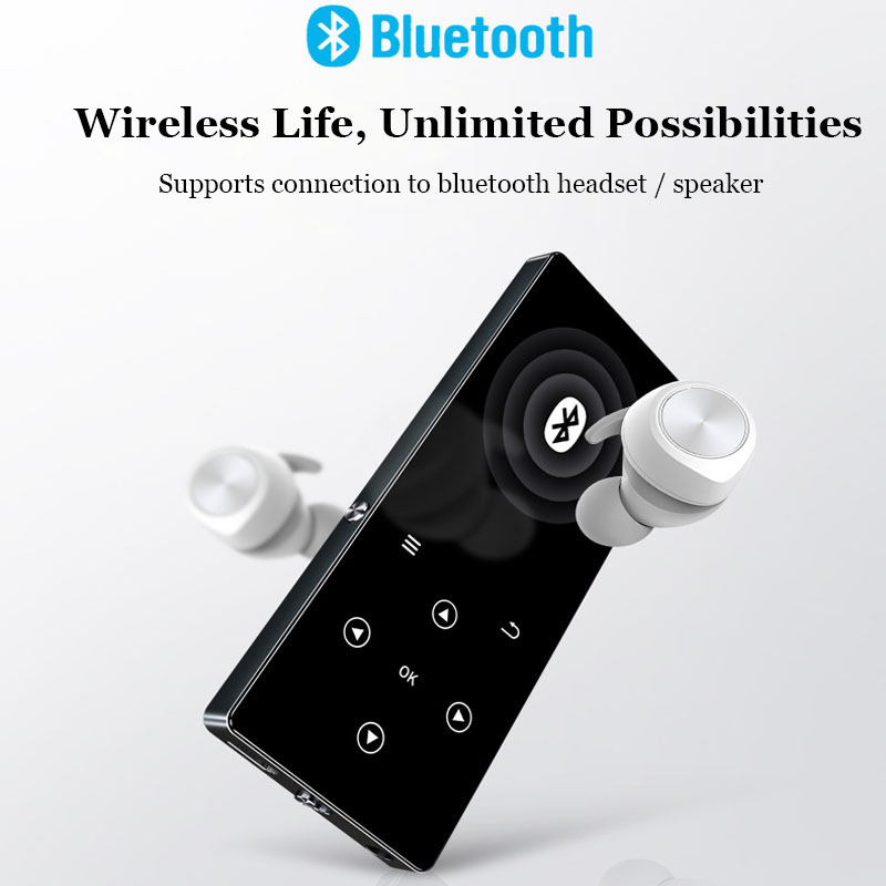 נגן מוזיקה בלוטות' Hi-Fi עם 8GB ואחסון עד 128GB – תמונה 4