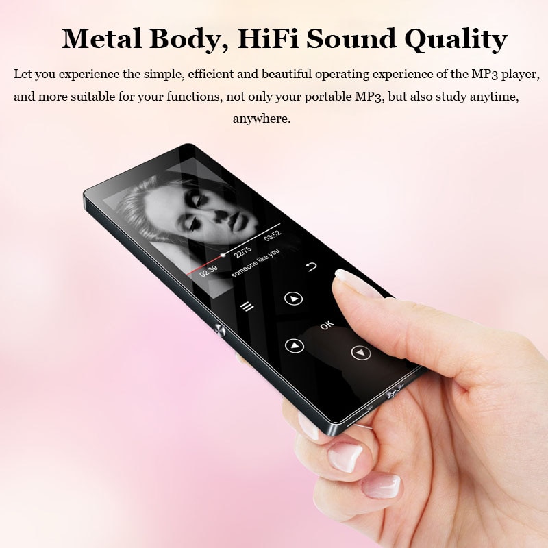 נגן מוזיקה בלוטות' Hi-Fi עם 8GB ואחסון עד 128GB – תמונה 5