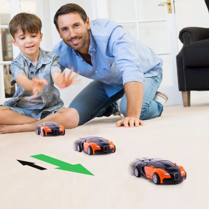 צעצוע רכב רובוט 2 ב-1 לילדים בעיצוב עמיד וחדשני – תמונה 4