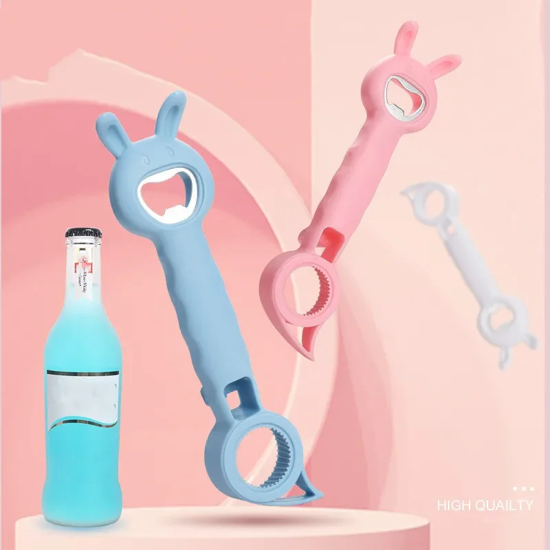 פותחן רב תכליתי לבקבוקים, פחיות וצנצנות - הכל באחד – תמונה 5