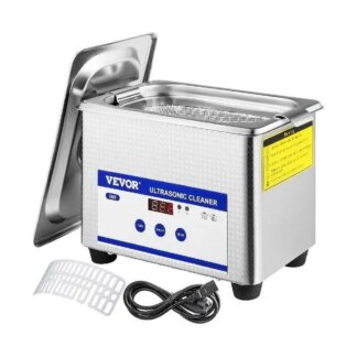 מכשיר אולטרה סוניק לניקוי תכשיטים מקצועי 800ml‏ 35W