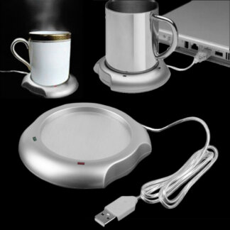 שומר חום USB לכוס קפה ותה – חימום נוח מול המחשב