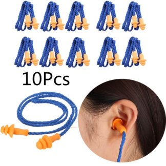 אטמי אוזניים סיליקון איכותיים לשינה ולהגנה על השמיעה