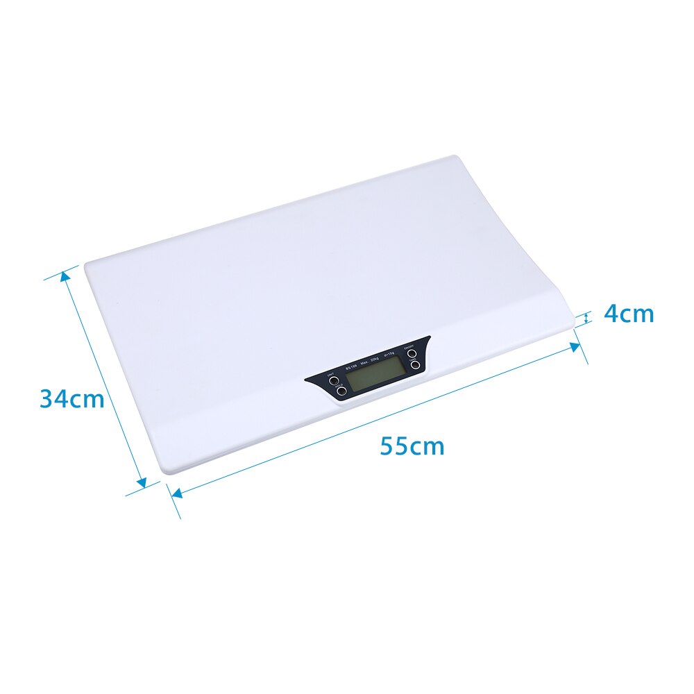 משקל דיגיטלי לתינוקות עם צג LCD לשקילה מדויקת – תמונה 5