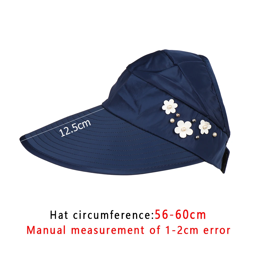 כובע מצחיה לנשים מבד נושם עם הגנת UV ושוליים רחבים – תמונה 6