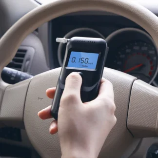 מכשיר ינשוף דיגיטלי למדידת אלכוהול עם התראה חכמה