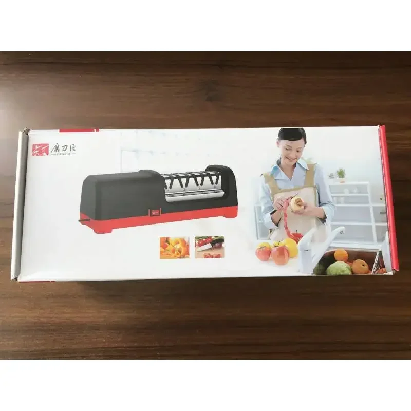 משחיז סכינים חשמלי מקצועי לסכינים רגילות וקרמיות – תמונה 5