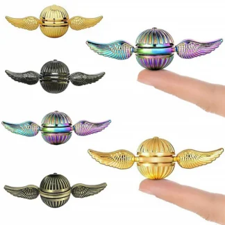 ספינר מתכת כדור עם כנפיים מסתובבות לריכוז והרפיה