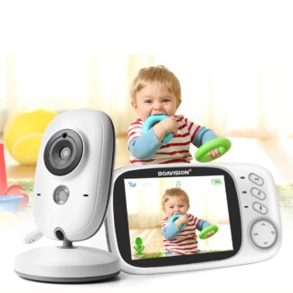 בייבי מוניטור אלחוטי עם מסך 3.2 אינץ' וראיית לילה