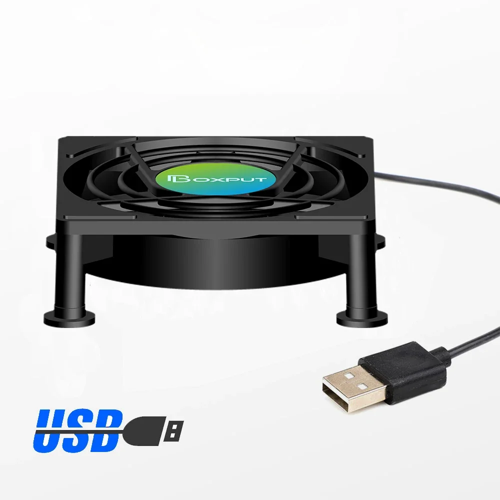 עמדת קירור USB שקטה לממירים וראוטרים - חיבור קל – תמונה 6